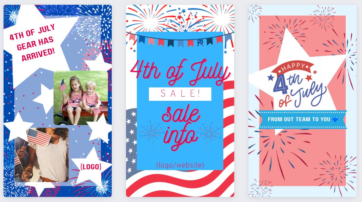 Holiday Instagram Story Templates Full Collection