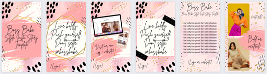 Boss Babe Instagram Story Template