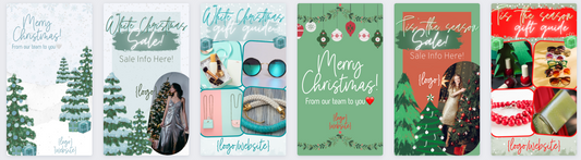 Holiday Instagram Story Templates Full Collection