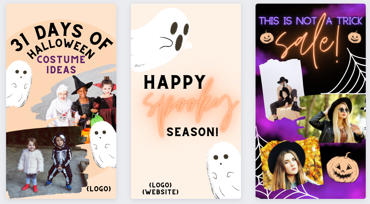 Halloween Instagram Story Templates