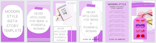 Modern Instagram Story Template