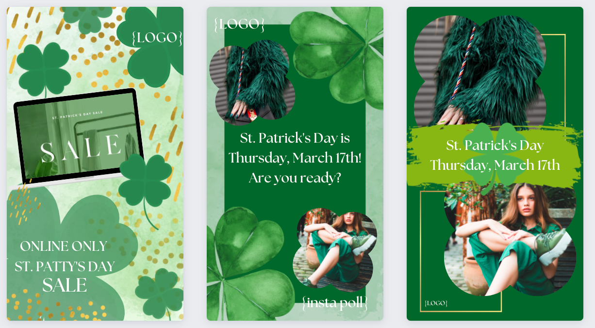 St. Patty's Day Instagram Story Template